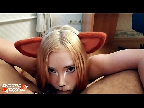 ❤️ Kitsune dîk û kum di devê xwe de dadiqurtîne ❤❌ Pornoya rûsî li me ❌